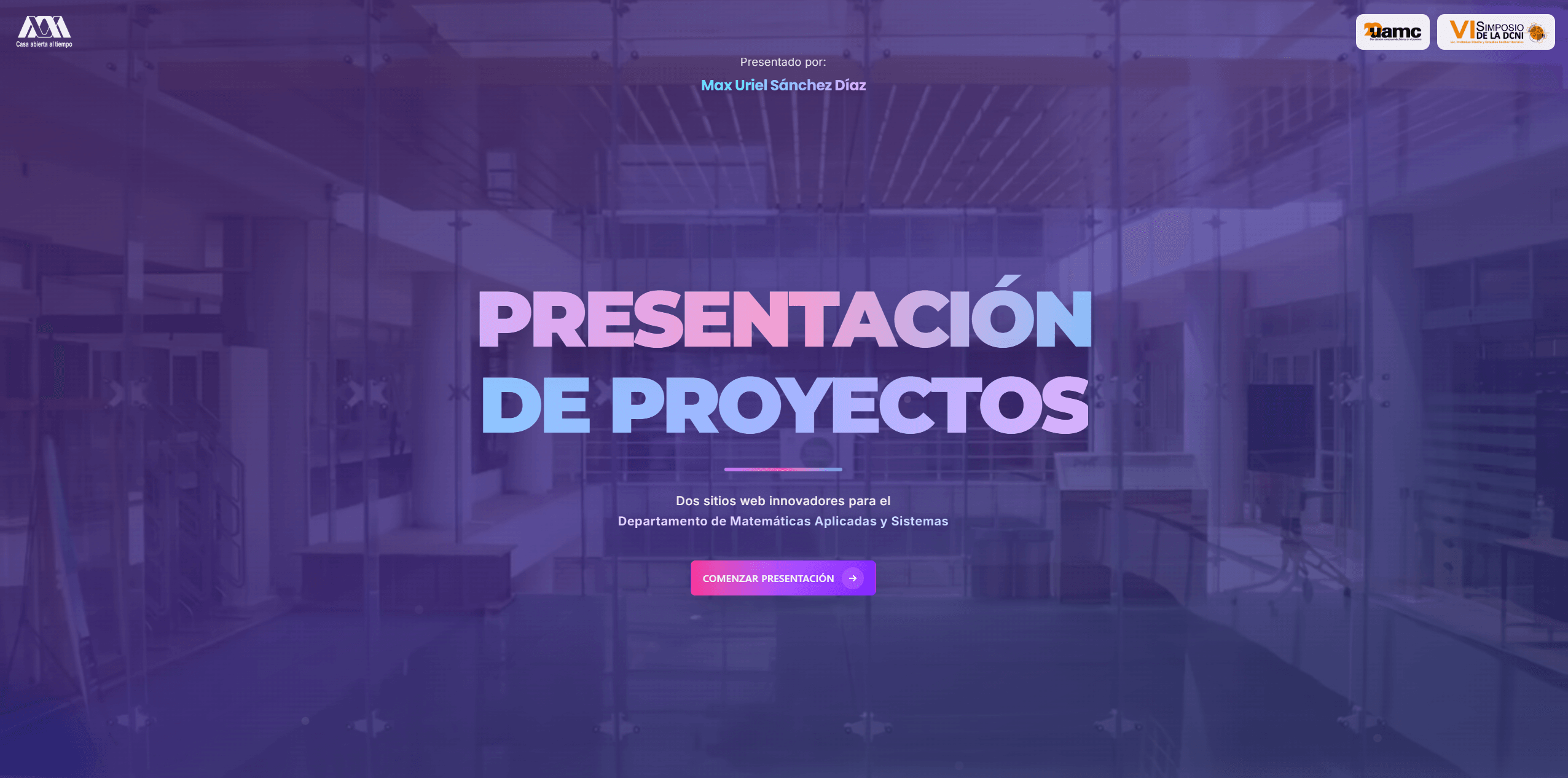 Captura de pantalla 1 del Simposio DMAS