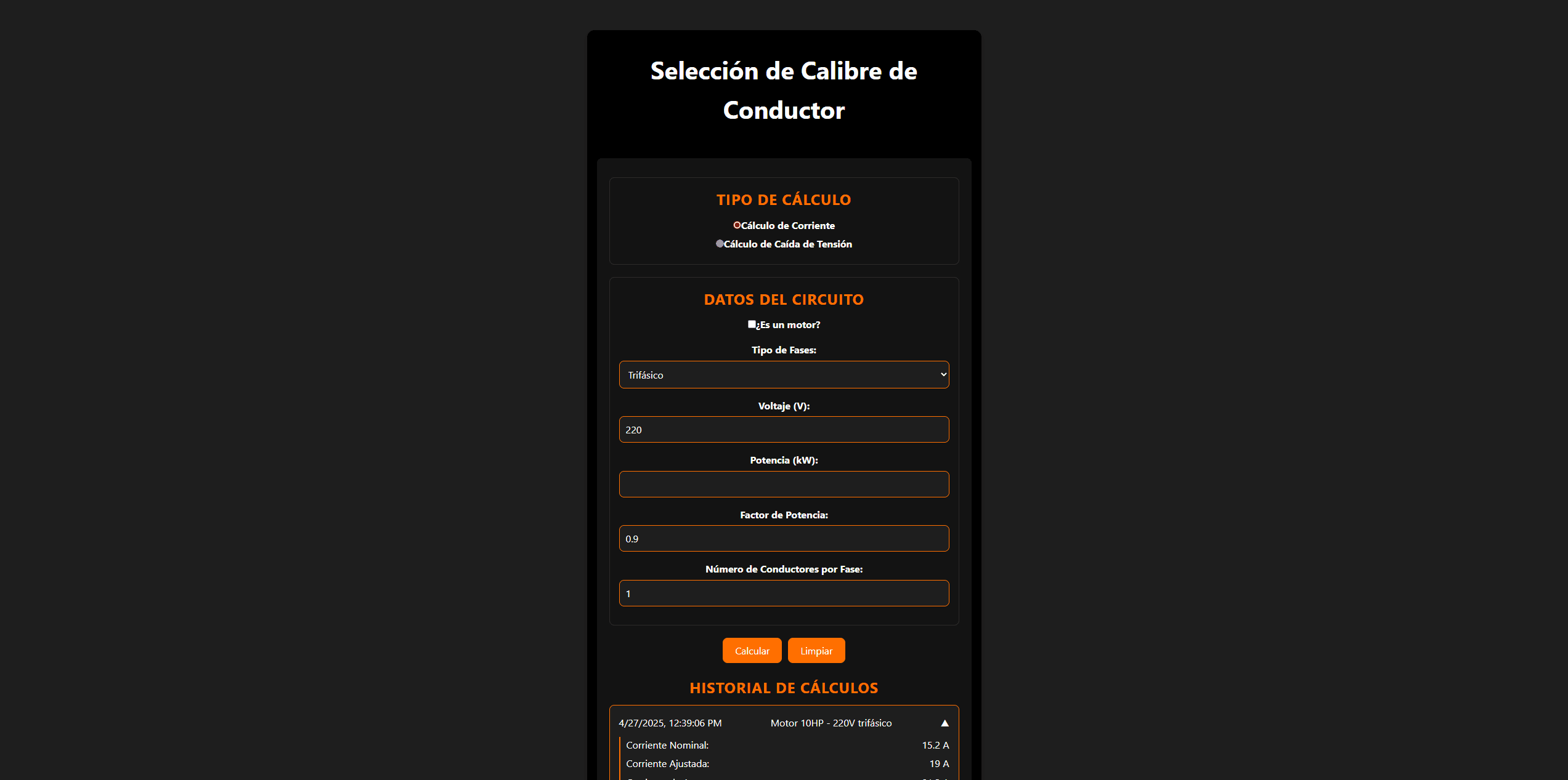 Captura de pantalla 1 de CalibreConductor